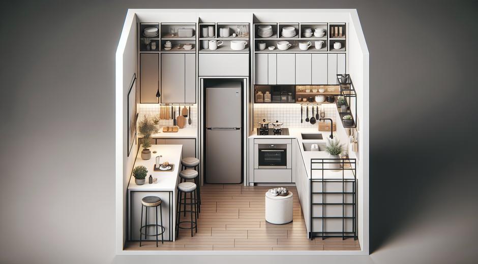Compact Kitchen Planning