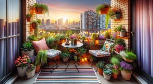 Urban Balcony Oasis