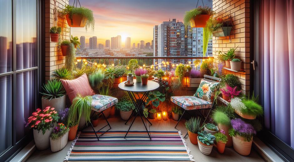 Urban Balcony Oasis
