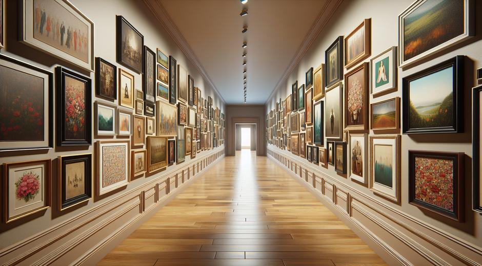 Hallway Gallery Wall