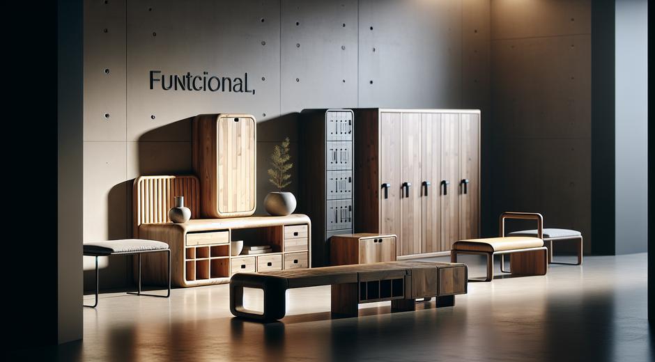 Functional entry benches