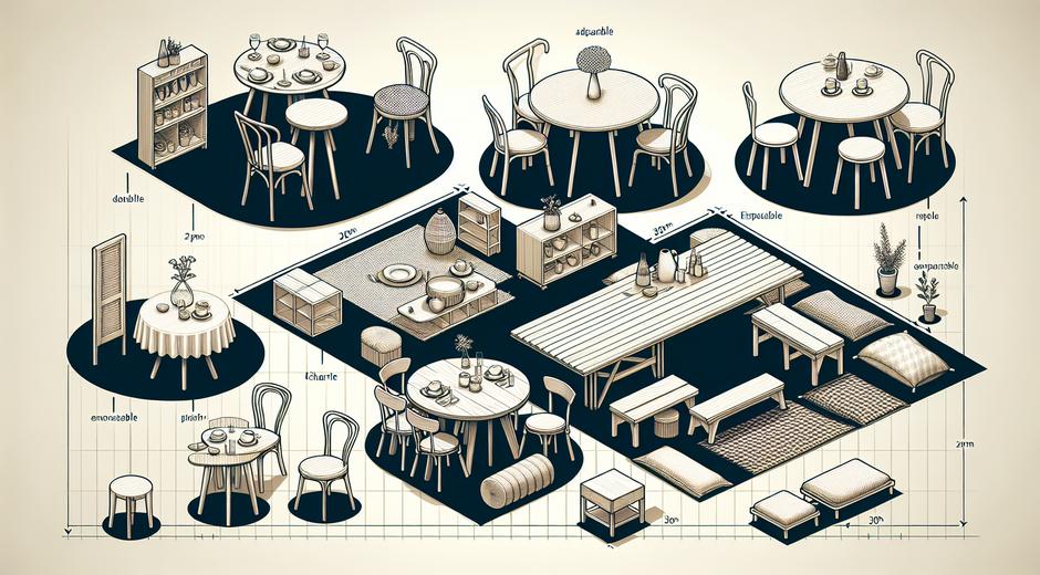 Flexible dining layouts